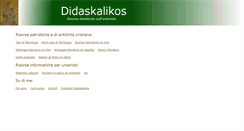 Desktop Screenshot of didaskalikos.org