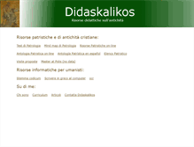 Tablet Screenshot of didaskalikos.org